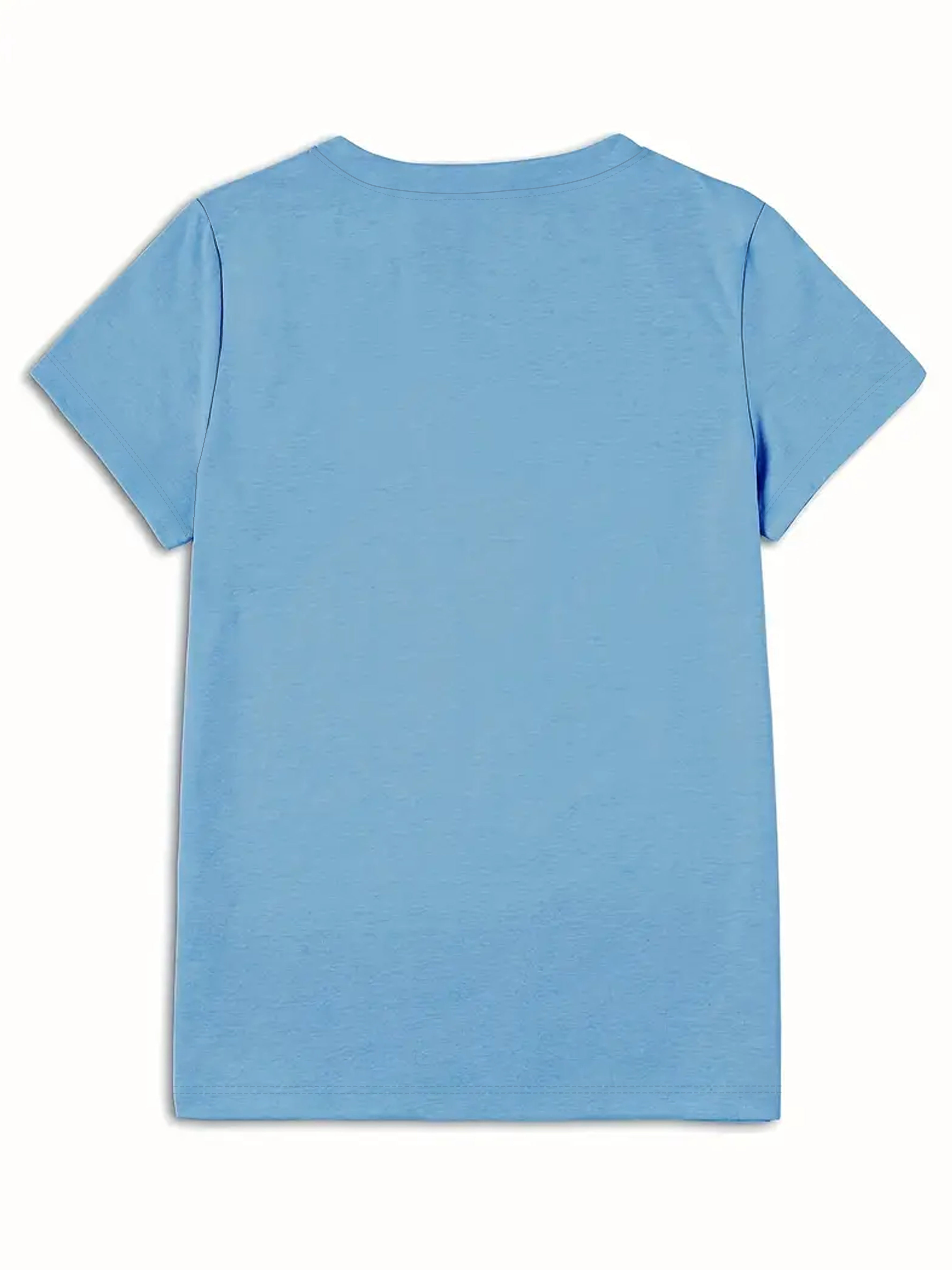 Women'S Casual Crew Neck T-Shirt with Purple Rose and Butterfly Graphic Print, Short Sleeve Regular Length Top for Spring and Summer, Ideal Birthday or Holiday Gift, Ladies T Shirts