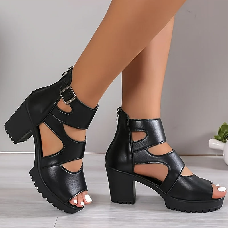 Fashionable High-Heeled Sandals for Women, Crafted with Meticulous Detail, Comfortable And Durable, Versatile And Stylish Design.